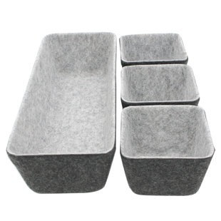 Felt Storage Containers You'll Love in 2022 - Wayfair Canada